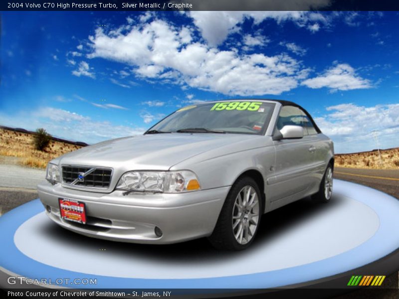 Silver Metallic / Graphite 2004 Volvo C70 High Pressure Turbo