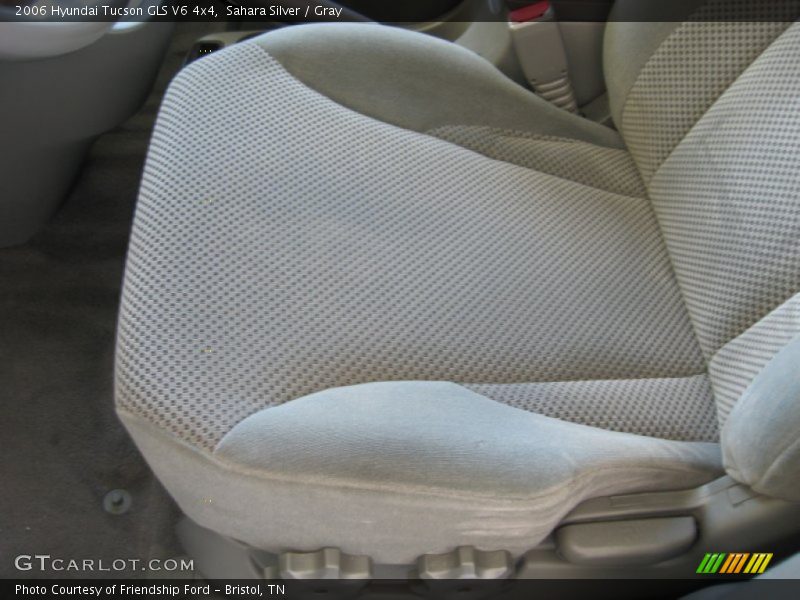 Sahara Silver / Gray 2006 Hyundai Tucson GLS V6 4x4