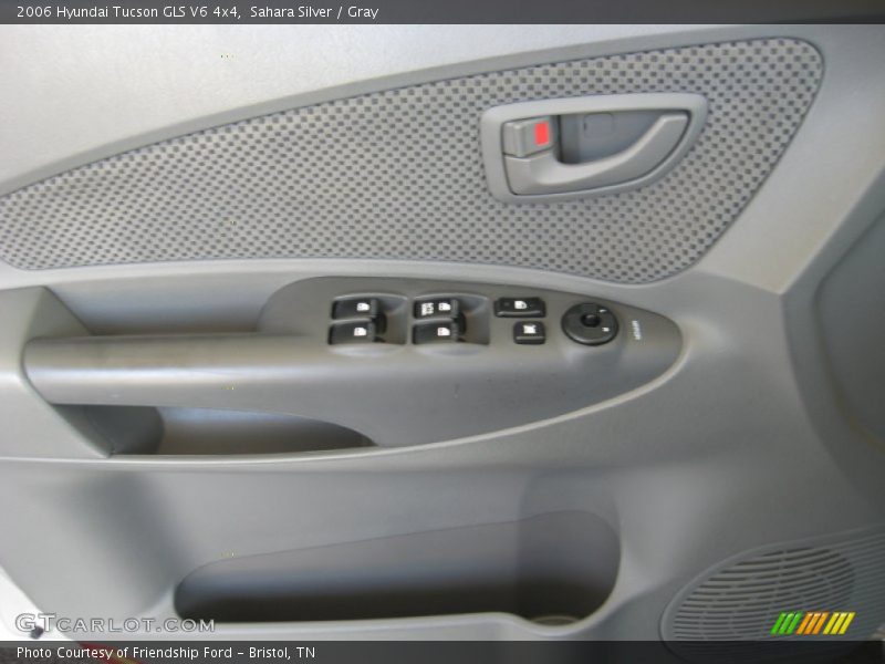 Sahara Silver / Gray 2006 Hyundai Tucson GLS V6 4x4