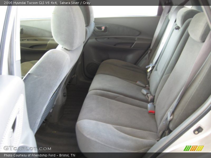 Sahara Silver / Gray 2006 Hyundai Tucson GLS V6 4x4
