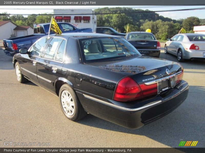 Black Clearcoat / Light Flint 2005 Mercury Grand Marquis GS