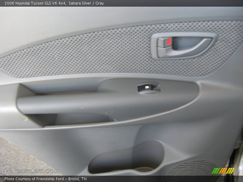 Sahara Silver / Gray 2006 Hyundai Tucson GLS V6 4x4