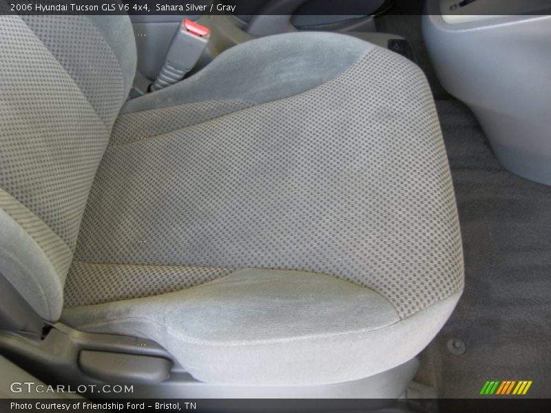 Sahara Silver / Gray 2006 Hyundai Tucson GLS V6 4x4