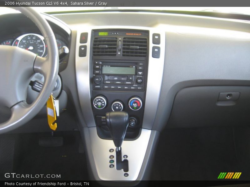 Sahara Silver / Gray 2006 Hyundai Tucson GLS V6 4x4