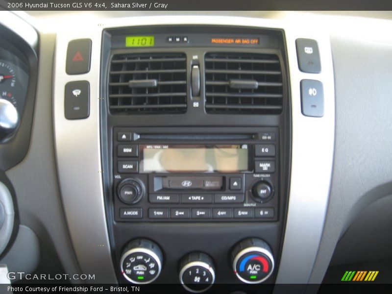 Sahara Silver / Gray 2006 Hyundai Tucson GLS V6 4x4