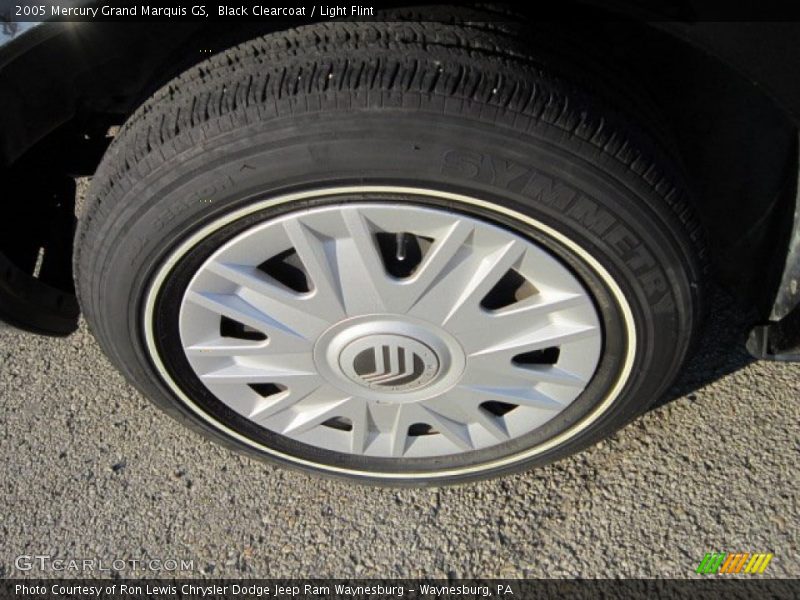 Black Clearcoat / Light Flint 2005 Mercury Grand Marquis GS
