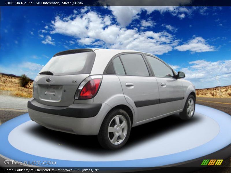 Silver / Gray 2006 Kia Rio Rio5 SX Hatchback