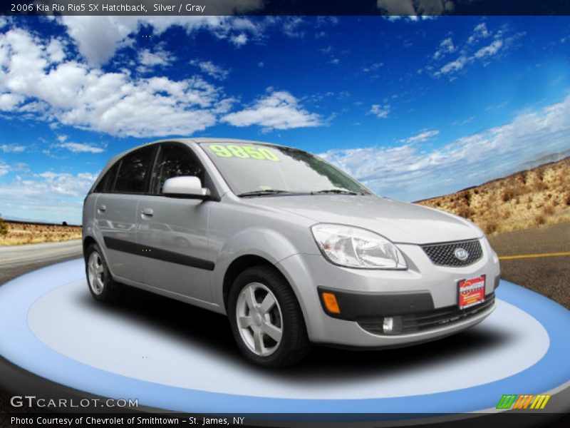 Silver / Gray 2006 Kia Rio Rio5 SX Hatchback