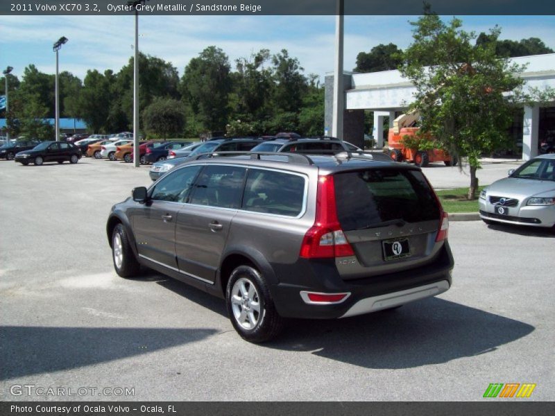 Oyster Grey Metallic / Sandstone Beige 2011 Volvo XC70 3.2