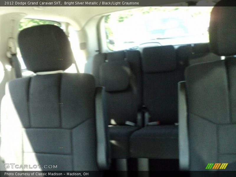 Bright Silver Metallic / Black/Light Graystone 2012 Dodge Grand Caravan SXT