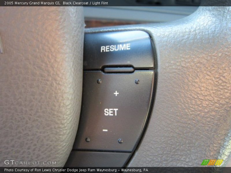 Black Clearcoat / Light Flint 2005 Mercury Grand Marquis GS