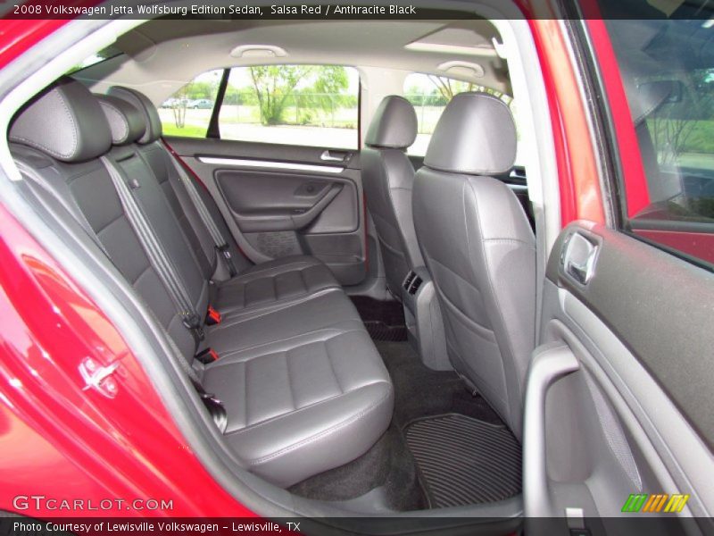 Salsa Red / Anthracite Black 2008 Volkswagen Jetta Wolfsburg Edition Sedan
