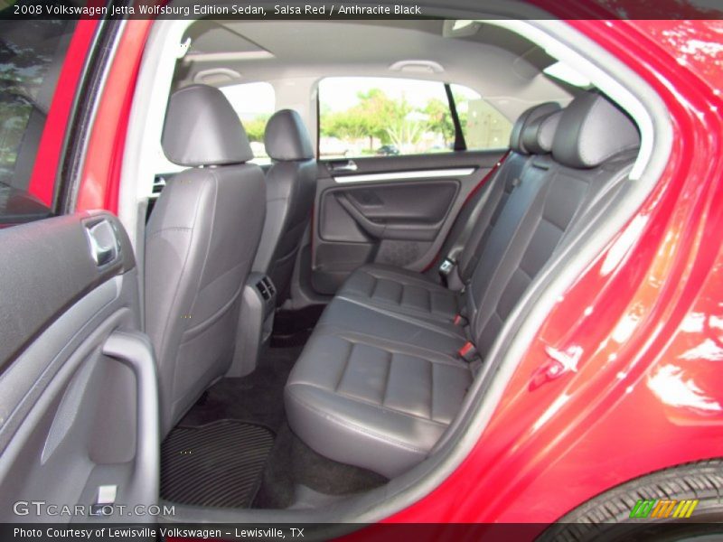Salsa Red / Anthracite Black 2008 Volkswagen Jetta Wolfsburg Edition Sedan