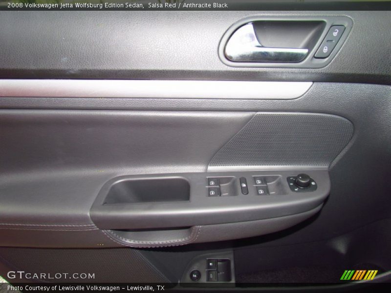 Salsa Red / Anthracite Black 2008 Volkswagen Jetta Wolfsburg Edition Sedan