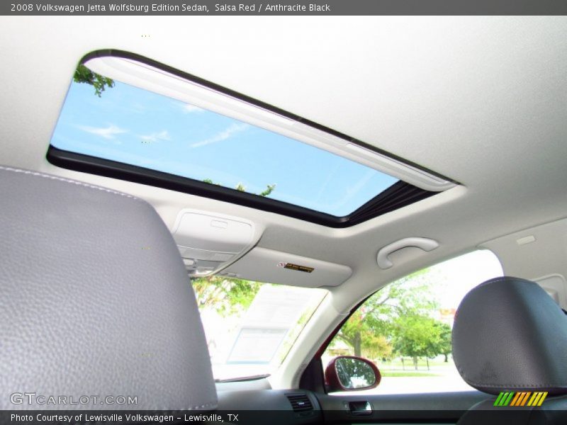 Salsa Red / Anthracite Black 2008 Volkswagen Jetta Wolfsburg Edition Sedan