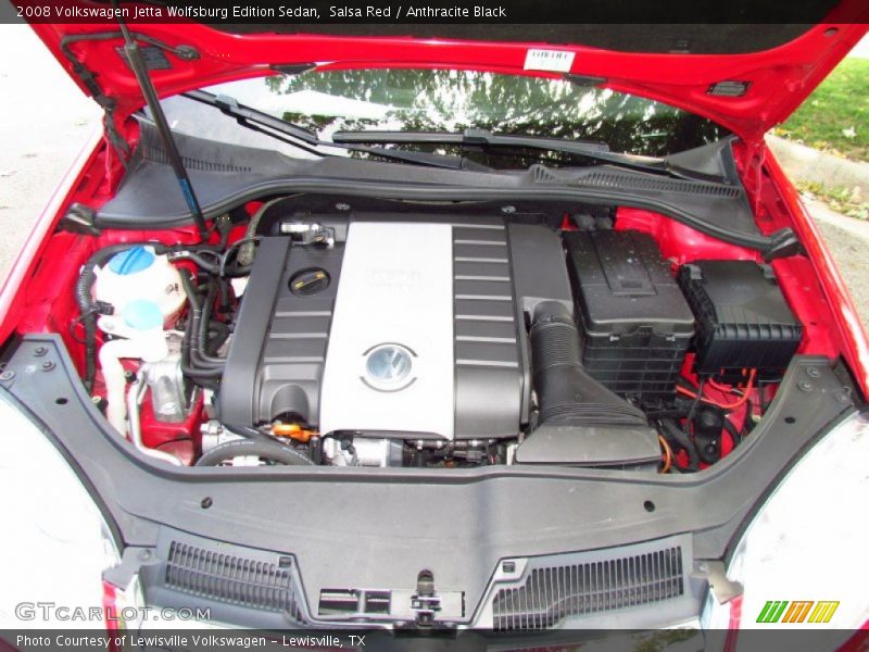 Salsa Red / Anthracite Black 2008 Volkswagen Jetta Wolfsburg Edition Sedan