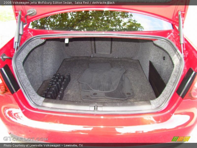 Salsa Red / Anthracite Black 2008 Volkswagen Jetta Wolfsburg Edition Sedan