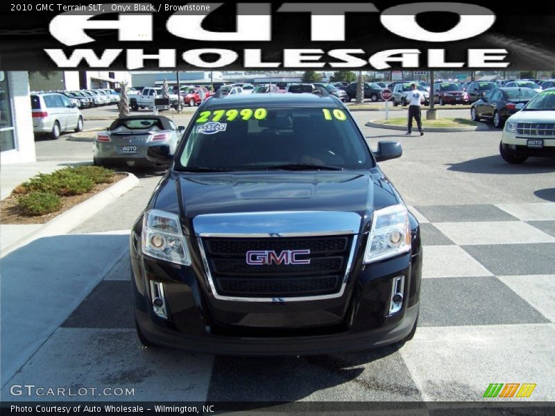 Onyx Black / Brownstone 2010 GMC Terrain SLT