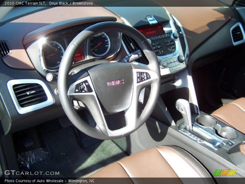 Onyx Black / Brownstone 2010 GMC Terrain SLT