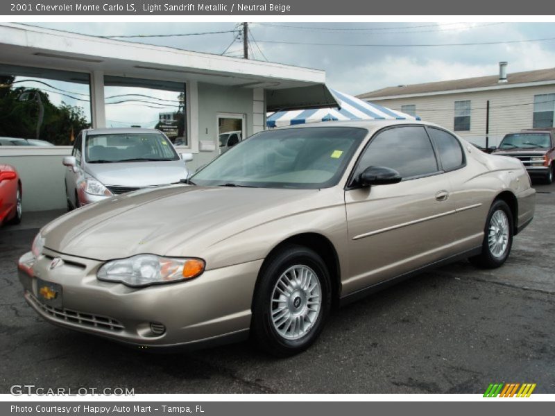 Front 3/4 View of 2001 Monte Carlo LS