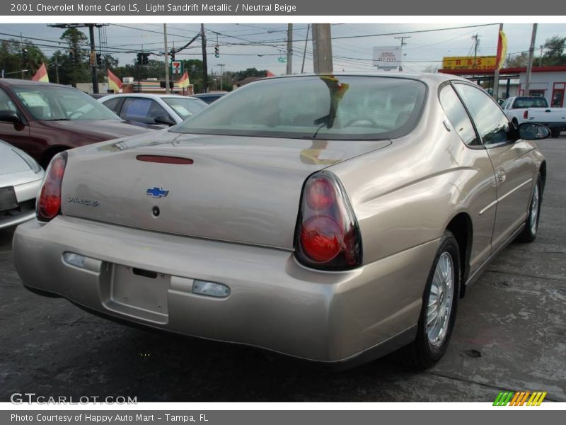  2001 Monte Carlo LS Light Sandrift Metallic