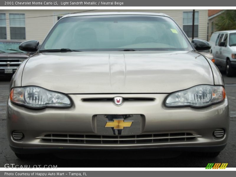 Light Sandrift Metallic / Neutral Beige 2001 Chevrolet Monte Carlo LS