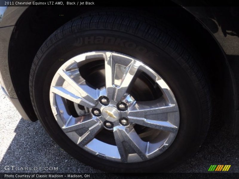 Black / Jet Black 2011 Chevrolet Equinox LTZ AWD