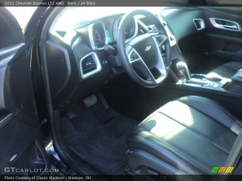 Black / Jet Black 2011 Chevrolet Equinox LTZ AWD