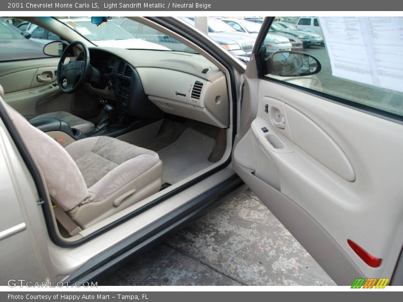  2001 Monte Carlo LS Neutral Beige Interior