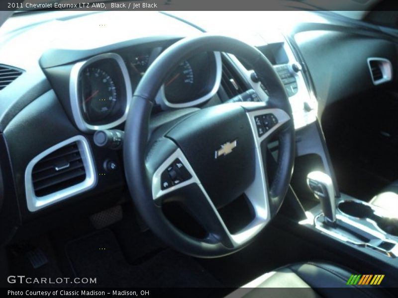 Black / Jet Black 2011 Chevrolet Equinox LTZ AWD