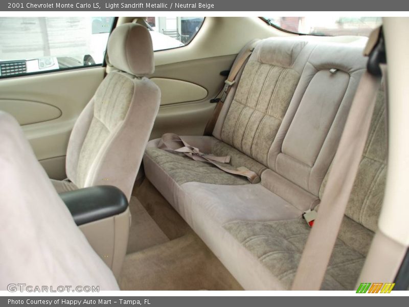  2001 Monte Carlo LS Neutral Beige Interior
