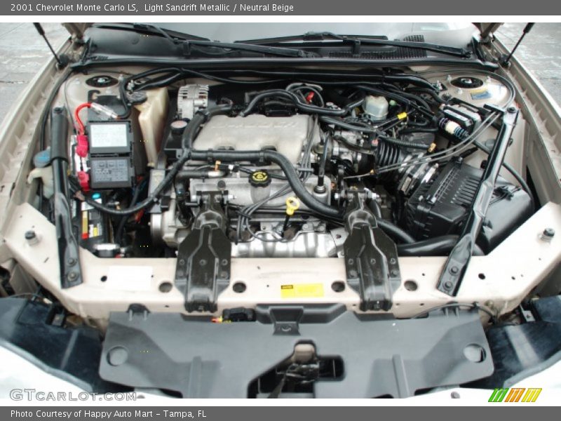  2001 Monte Carlo LS Engine - 3.4 Liter OHV 12-Valve V6