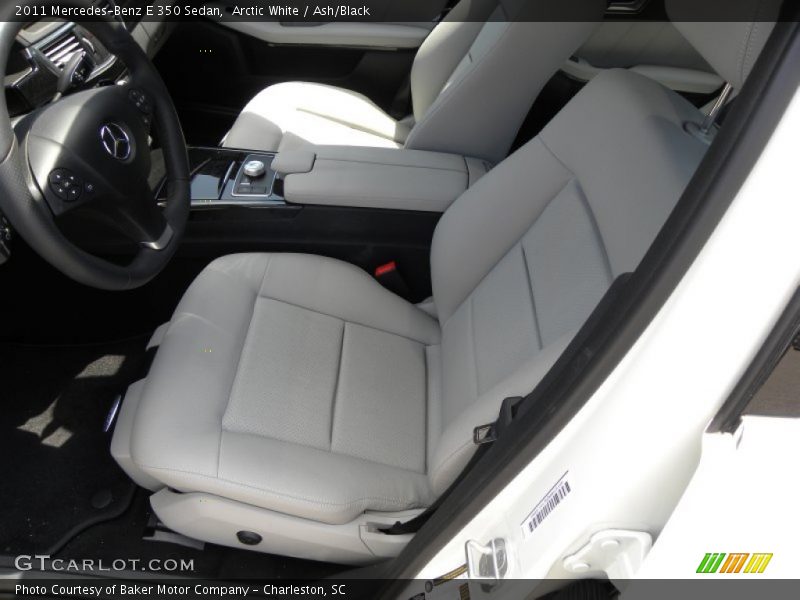 Arctic White / Ash/Black 2011 Mercedes-Benz E 350 Sedan
