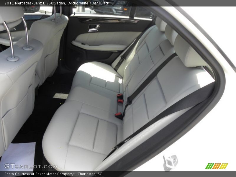 Arctic White / Ash/Black 2011 Mercedes-Benz E 350 Sedan