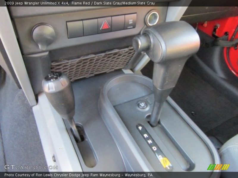Flame Red / Dark Slate Gray/Medium Slate Gray 2009 Jeep Wrangler Unlimited X 4x4