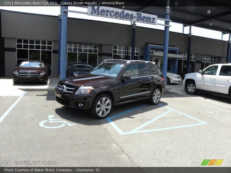 Cuprite Brown Metallic / Almond/Black 2011 Mercedes-Benz GLK 350