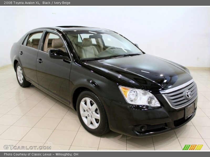 Black / Ivory Beige 2008 Toyota Avalon XL