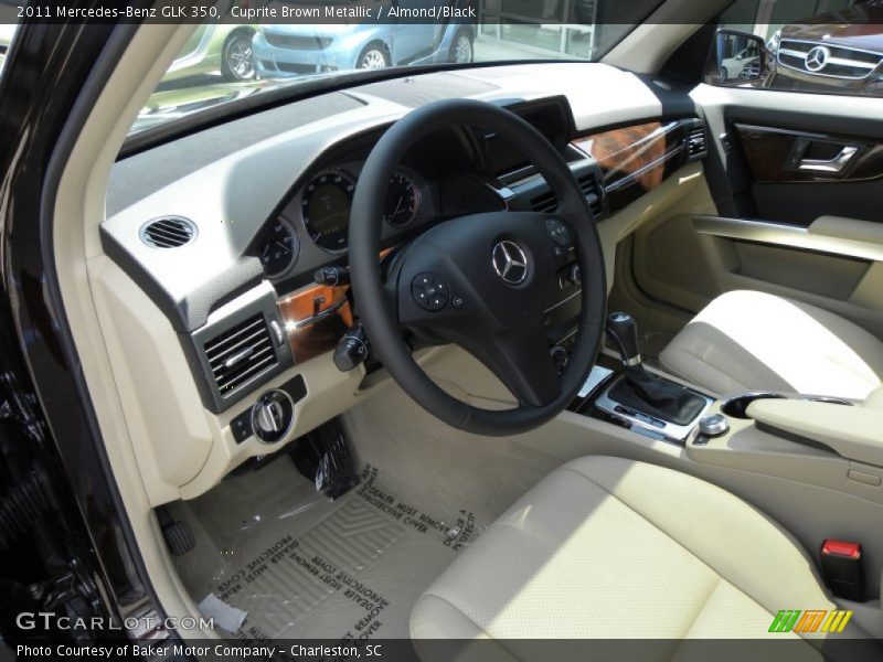 Cuprite Brown Metallic / Almond/Black 2011 Mercedes-Benz GLK 350