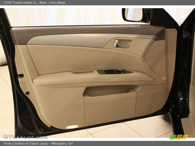 Black / Ivory Beige 2008 Toyota Avalon XL