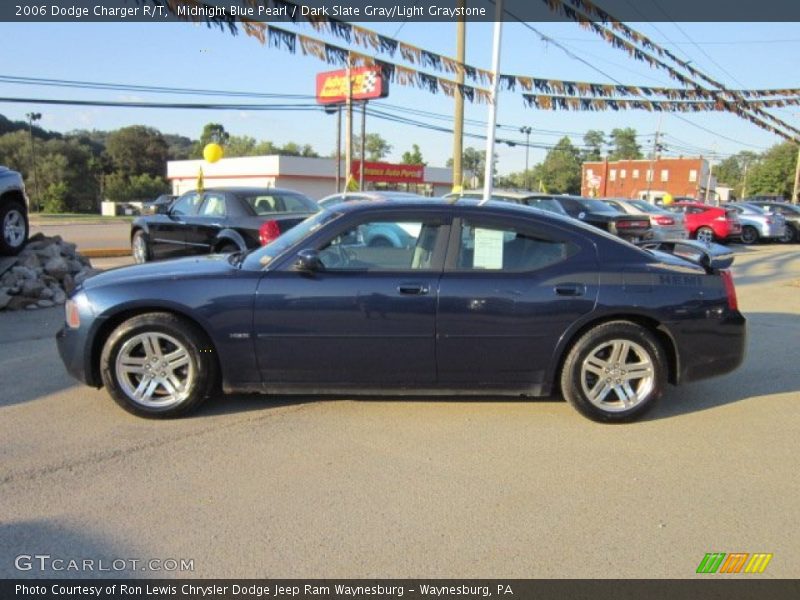 Midnight Blue Pearl / Dark Slate Gray/Light Graystone 2006 Dodge Charger R/T