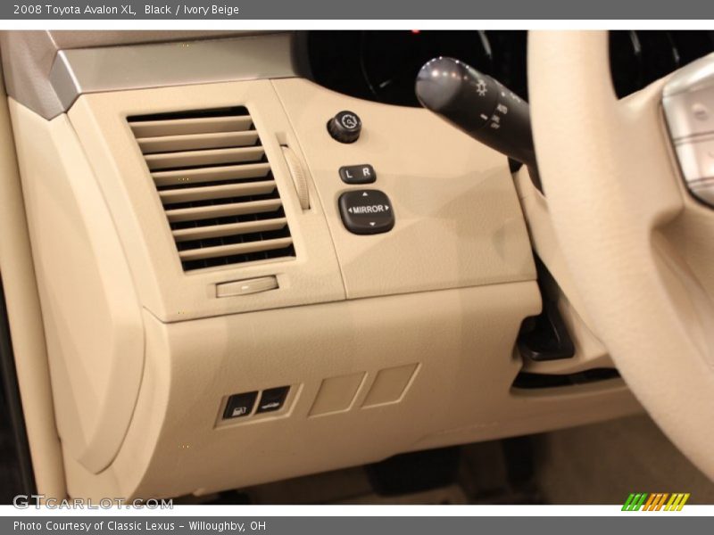 Black / Ivory Beige 2008 Toyota Avalon XL