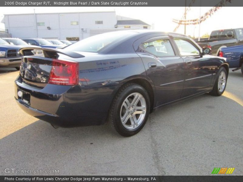 Midnight Blue Pearl / Dark Slate Gray/Light Graystone 2006 Dodge Charger R/T