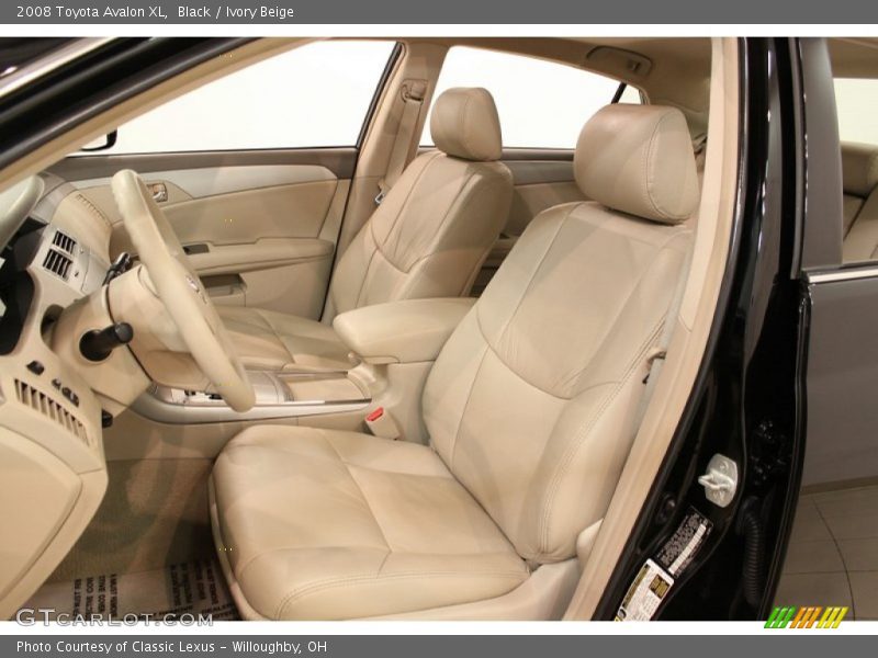 Black / Ivory Beige 2008 Toyota Avalon XL