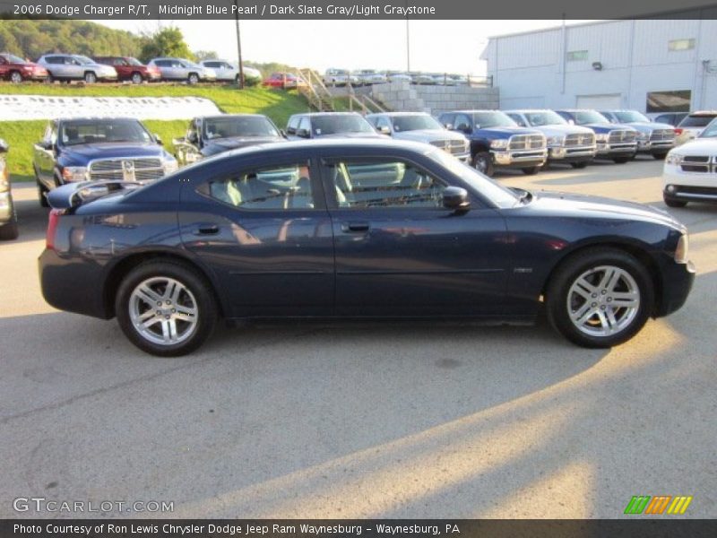 Midnight Blue Pearl / Dark Slate Gray/Light Graystone 2006 Dodge Charger R/T