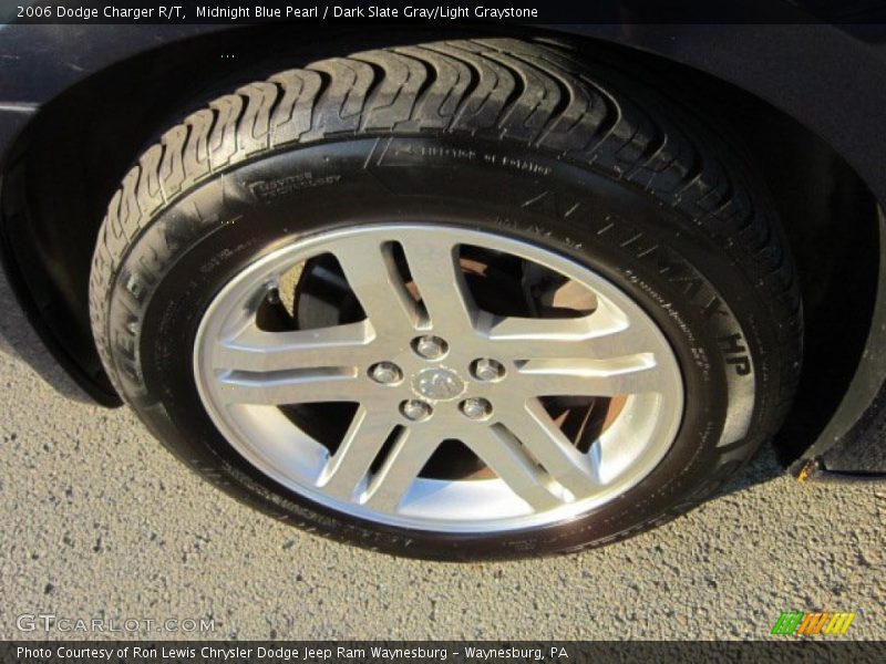 Midnight Blue Pearl / Dark Slate Gray/Light Graystone 2006 Dodge Charger R/T