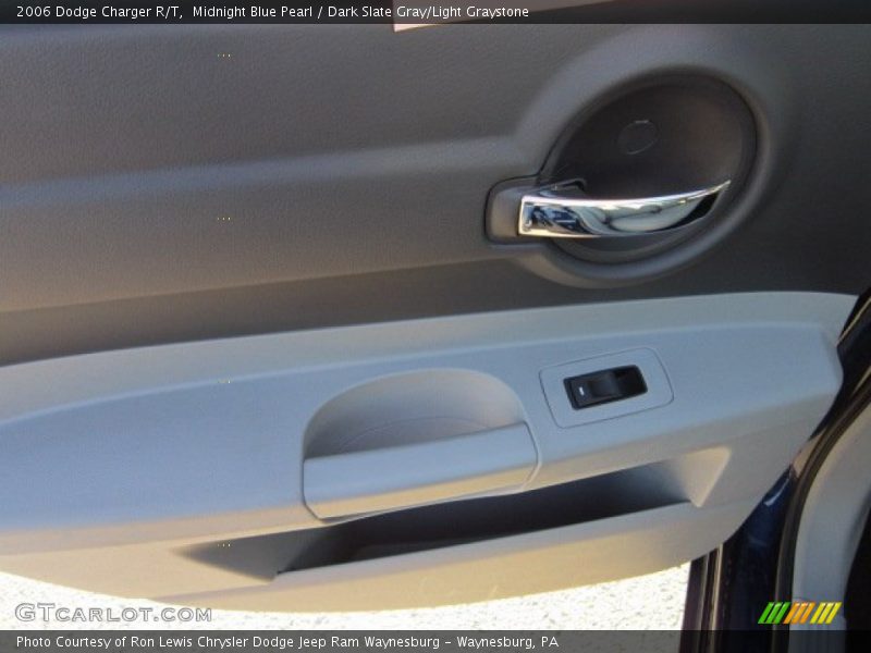 Midnight Blue Pearl / Dark Slate Gray/Light Graystone 2006 Dodge Charger R/T