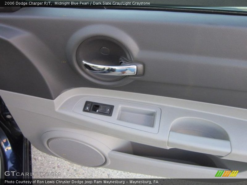 Midnight Blue Pearl / Dark Slate Gray/Light Graystone 2006 Dodge Charger R/T