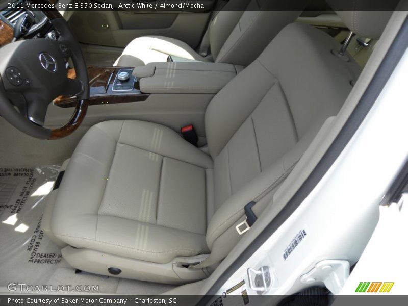 Arctic White / Almond/Mocha 2011 Mercedes-Benz E 350 Sedan