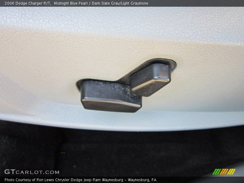 Midnight Blue Pearl / Dark Slate Gray/Light Graystone 2006 Dodge Charger R/T