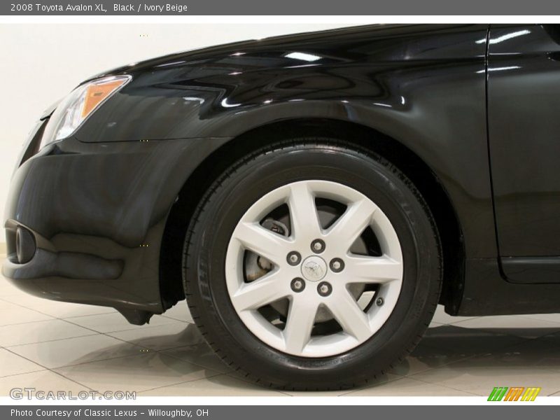 Black / Ivory Beige 2008 Toyota Avalon XL